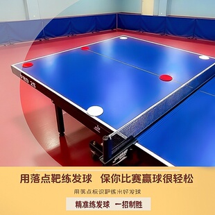 涨球秘器 乒乓球训练器 乒乓球训练用落点标识靶  练发球的好帮手