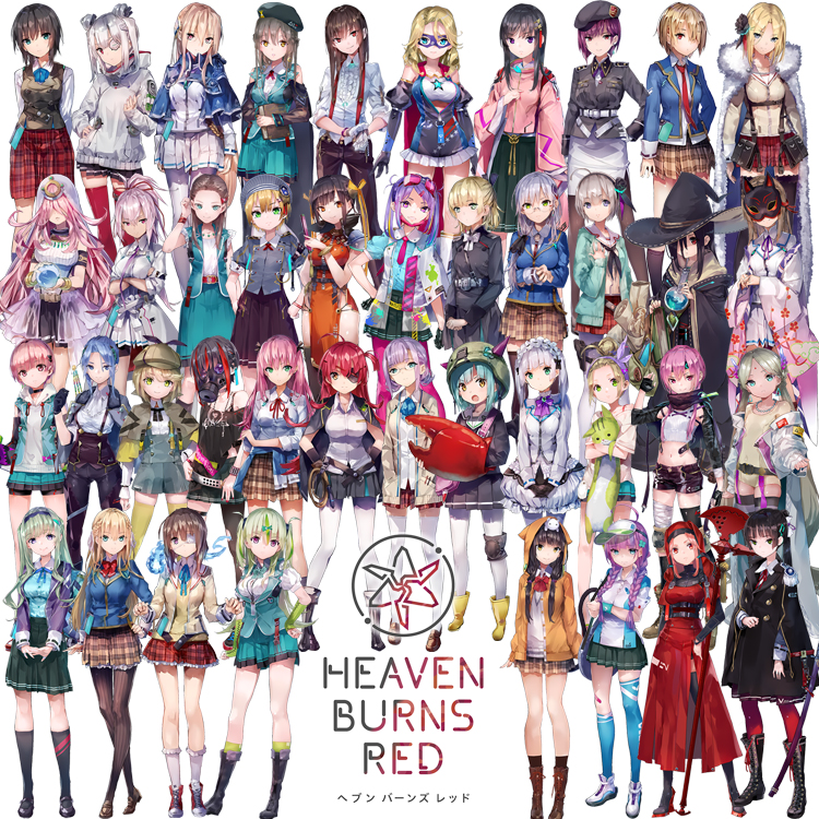 HEAVENBURNSRED立牌