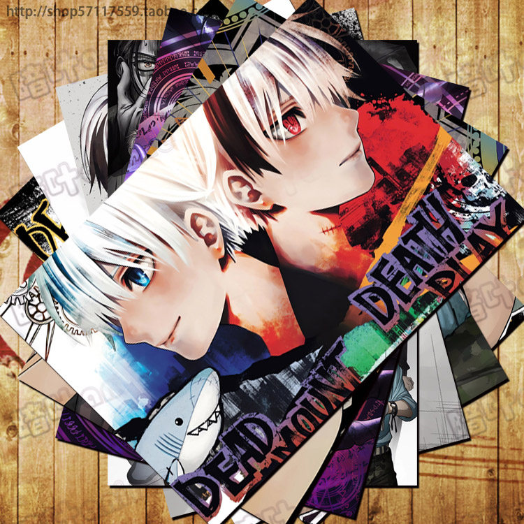 尸体如山的死亡游戏周边明信片海报卡贴动漫游戏挂画壁画卡片