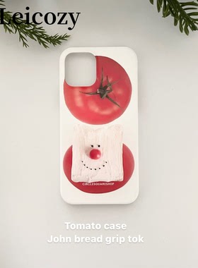 现货Circle Square Shop西红柿Tomato手机壳老鼠大黄油蛋糕支架