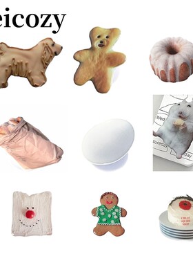 现货秒发Circle Square官方授权小熊甜甜圈手机壳支架法棍白鸡蛋