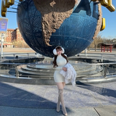 胖婷大码 定制胖mm「甜欲韩女」辣妹修身 磨毛小高领连衣裙包臀裙女