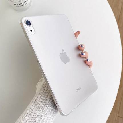 2021新ipad mini6外壳平板迷你6保护套8.3寸缺边吸笔超薄磨砂硬壳