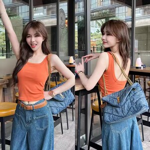 卡卡女装官方旗舰正品升级U型美背带固定杯垫防走光背心吊带内搭