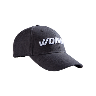蜗牛帽子Wonny运动帽鸭舌帽棒球网球帽夏季黑灰遮阳跑步帽潮男女
