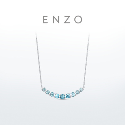 ENZO18K金托帕石项链