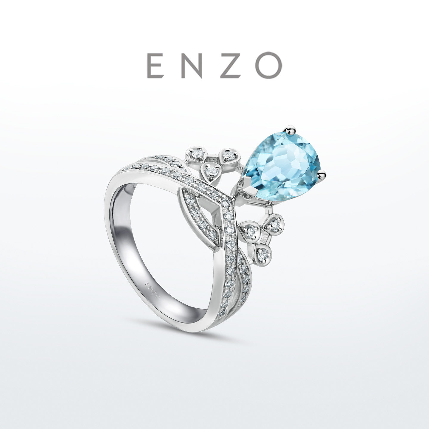 新款ENZO 在逃公主大版 18K金海蓝宝石钻石戒指女EZV7275,珠宝/钻石/翡翠,手饰,淘宝优惠券,粉丝福利购,淘宝优惠卷