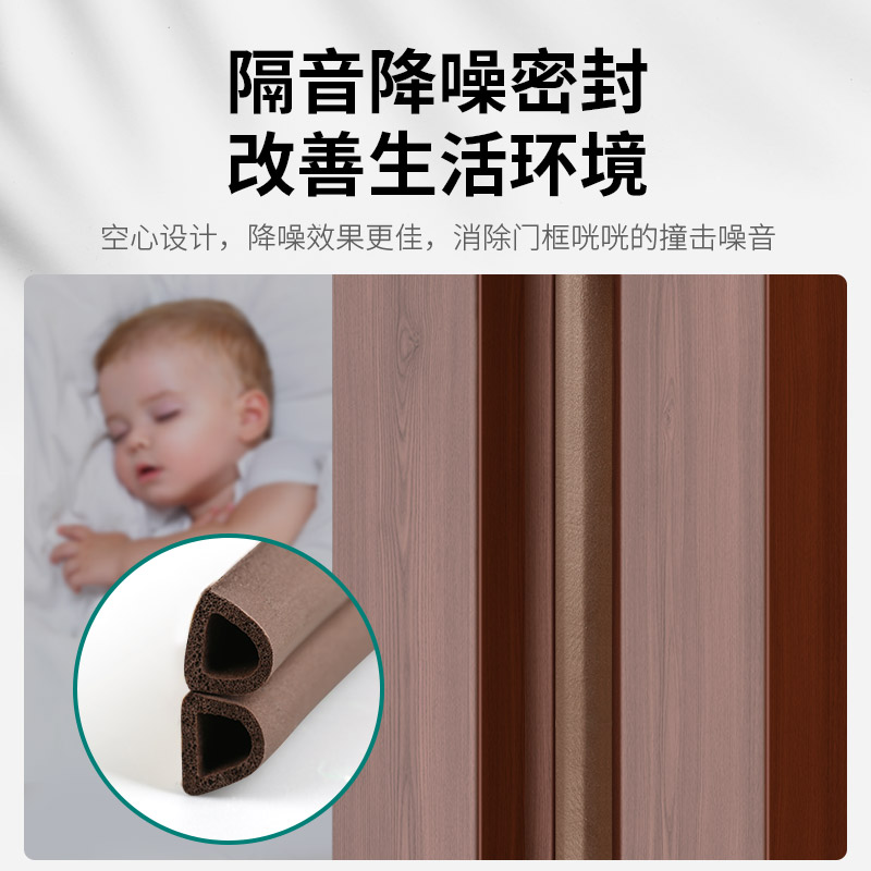 门窗密封条防盗门隔音保暖神器