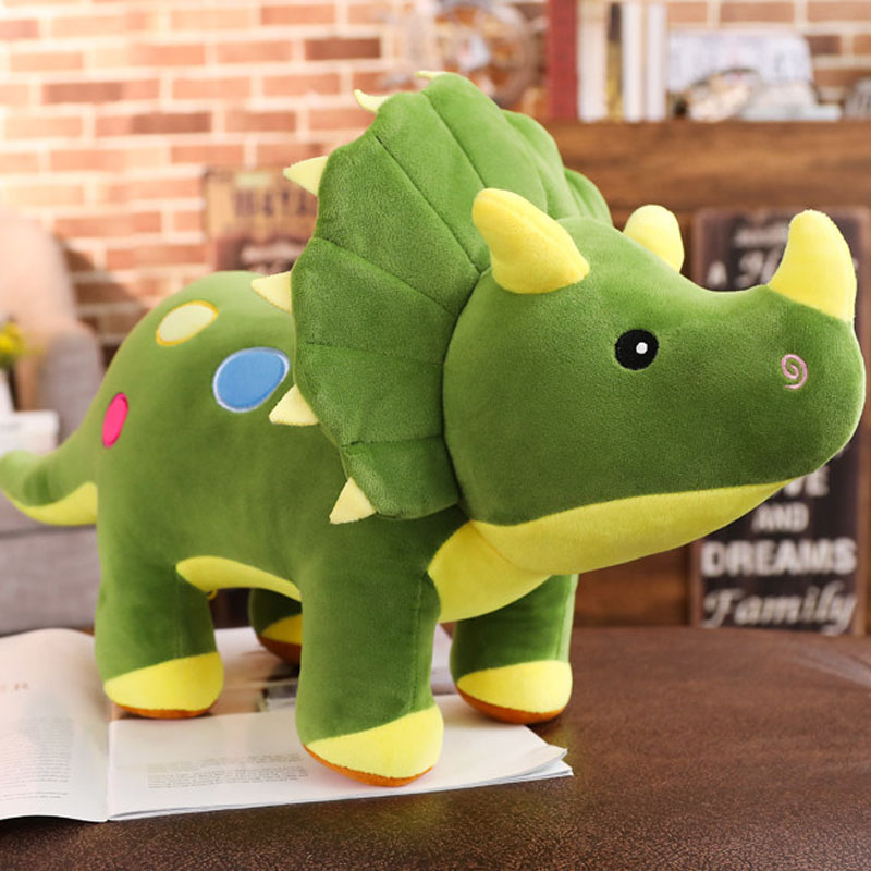 儿童三角龙抱枕布娃娃毛绒玩具