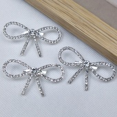 高档超闪水钻小蝴蝶结胸针女毛衣外套别针胸花装 扣针 饰连衣裙西装