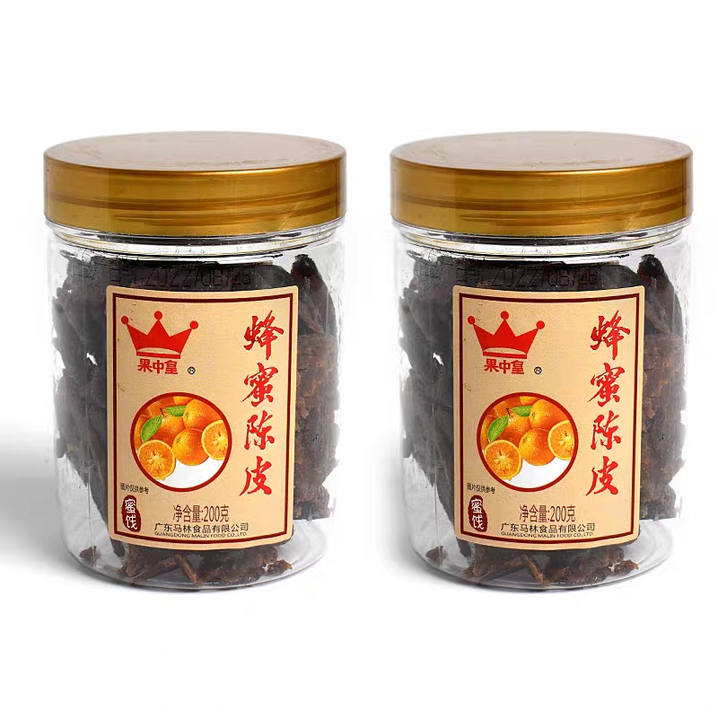 果中皇蜂蜜陈皮泡水泡茶休闲零食