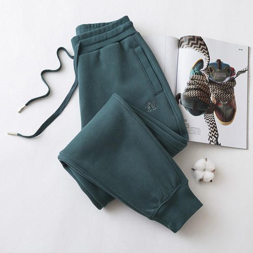 高品质运动裤加绒舒适百搭休闲裤