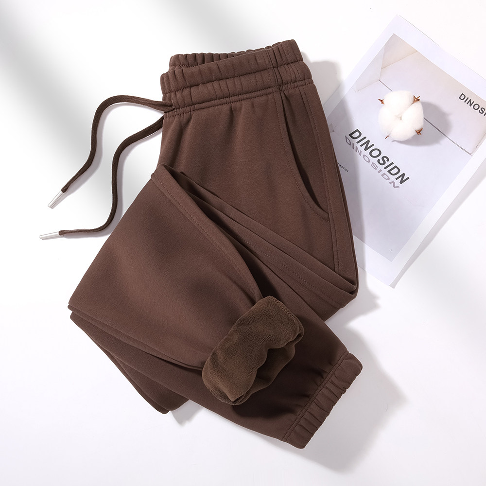 秋冬厚款加绒休闲裤束口宽松棉卫裤女士小个子九分运动裤舒适高腰,女装/女士精品,卫裤,淘宝优惠券,粉丝福利购,淘宝优惠卷
