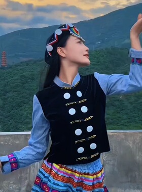 麻麻不怕辣同款傈僳族服装 私人高端定制 民族服饰批发正品