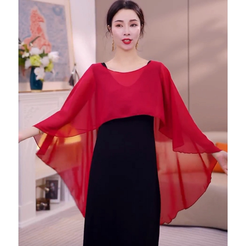 夏季薄款韩版女防晒百搭披肩