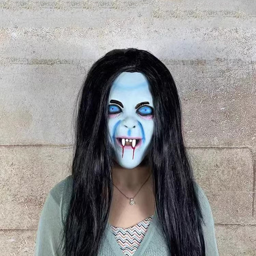 万圣节鬼娃面具头套面罩