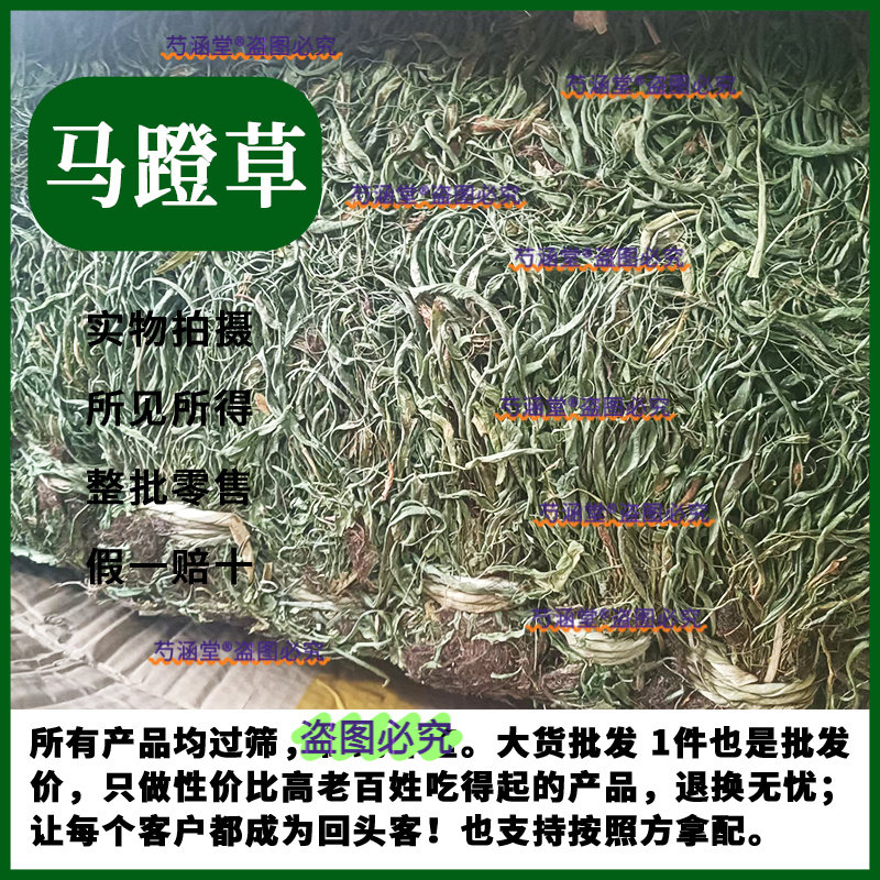 马蹬草100克中药材新货马蹬草正品无杂马蹬草过桥草 还阳草小石韦