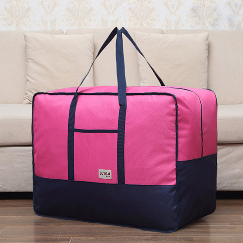 牛津布棉被收纳袋装被子的袋子加厚手提行李袋衣物整理搬家打包袋,收纳整理,被子防尘袋,淘宝优惠券,粉丝福利购,淘宝优惠卷