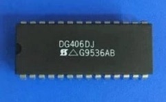 DG406DJ PDIP28 16:1 CMOS Analog 多路复用开关IC 全新原装进口