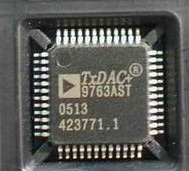原装正品 AD9763AST AD9763ASTZ 双通道TxDAC数字 模拟转换器