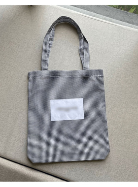 外贸简约zeng品三色涂鸦复古帆布购物袋手提单肩包托特包时尚女包