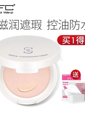 ZFC爱丝无痕粉底膏 雀斑痘印粉底霜粉底液粉底保湿防水专业彩妆