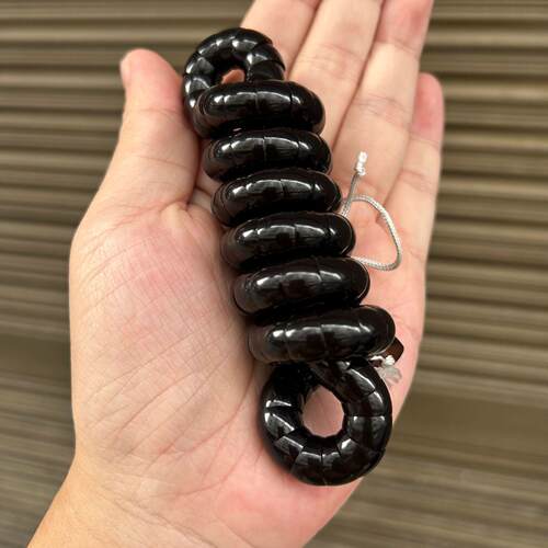 10mm巧克力菩提根大肠砂砂供斜切大肠 男女盘完绕指柔佛珠菩提子