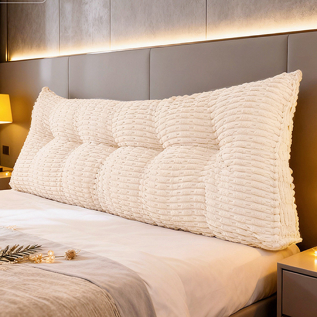 北欧风靠枕沙发靠背榻榻米床头软包卧室床上玩手机靠垫三角护腰,居家布艺,床头靠垫,淘宝优惠券,粉丝福利购,淘宝优惠卷