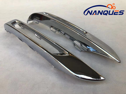 适用奔驰GLK W204 GLK200 GLK250 GLK350 雾灯框电镀 饰条 雾灯罩