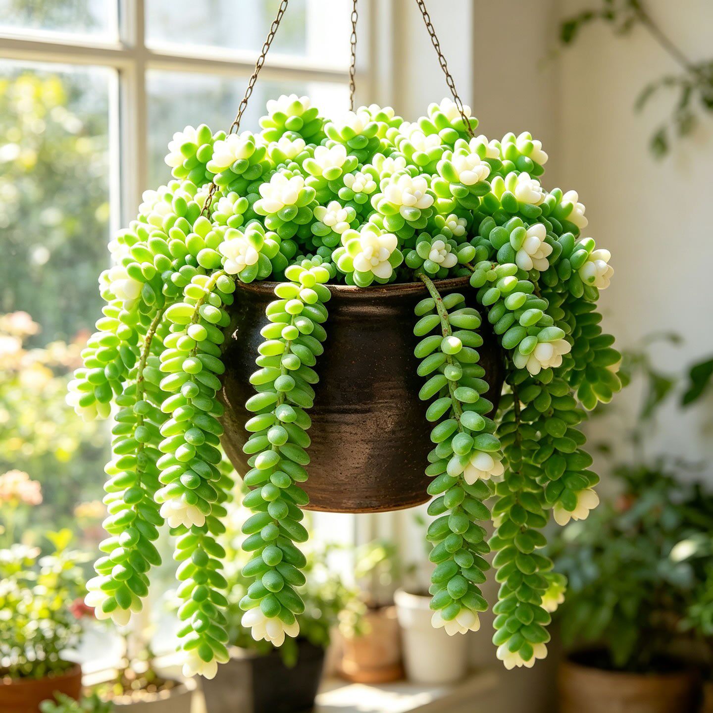 易爆盆珍珠吊兰水晶玉坠多肉植物盆栽室内绿植花卉盆景新手好养