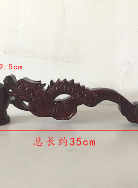 实木手炉 佛具 高档手工雕刻水陆龙雕手炉 法器龙头灯