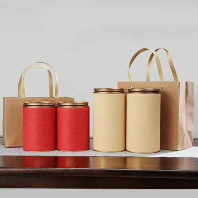 纸罐圆筒包装盒防潮空纸盒定制