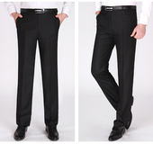 款 黑色处理春夏秋三季 新人专属 2025年宽松直筒免烫西裤 步云新款
