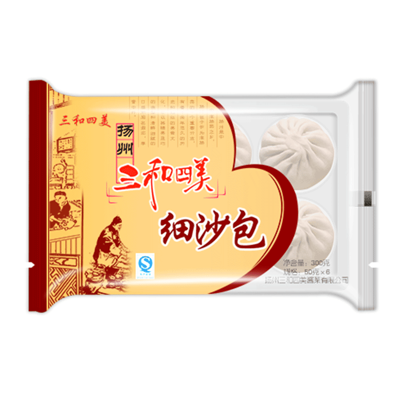 扬州特产包子三和四美速冻