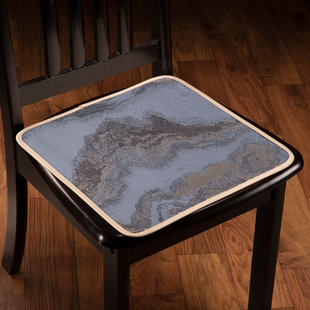 椅子坐垫家用薄款 用定制 新中式 餐椅垫实木椅防滑座椅家用屁垫四季