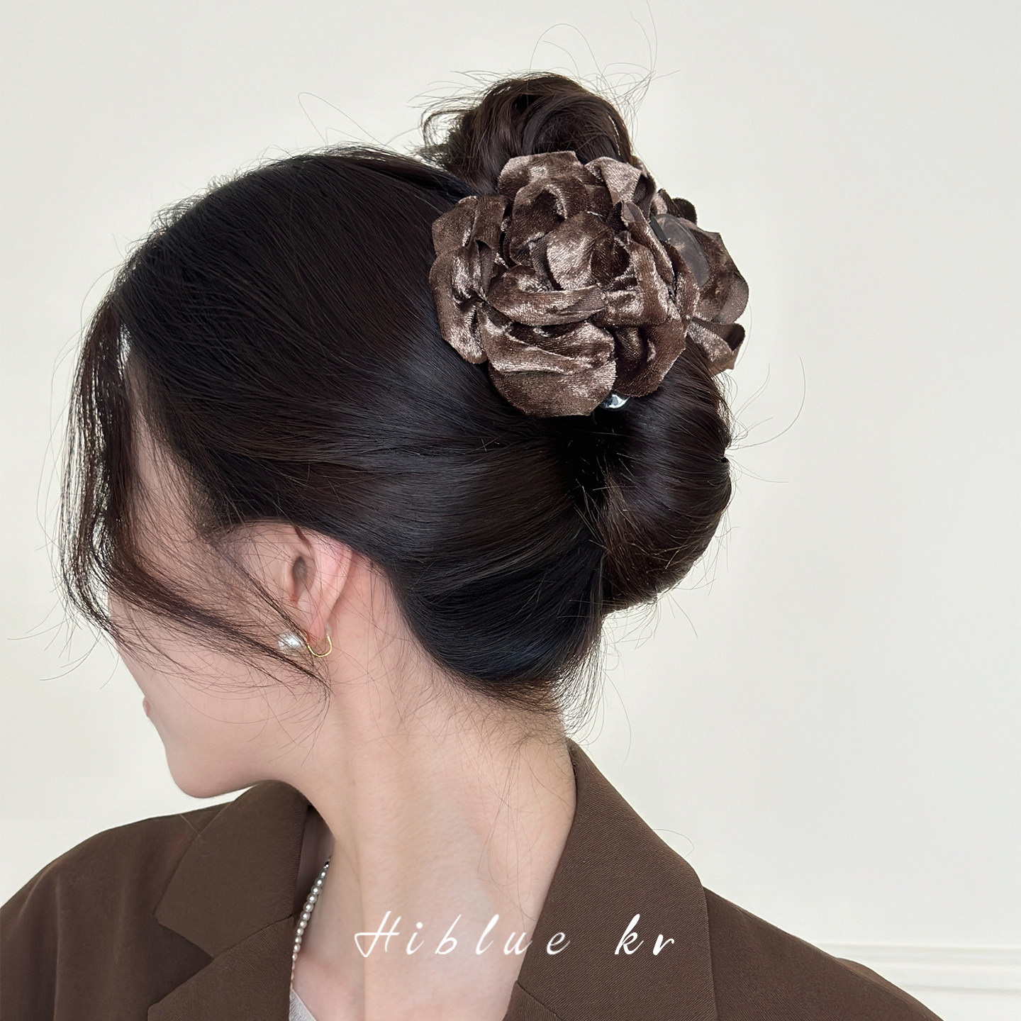 美拉德棕色玫瑰花朵抓夹中号女秋冬后脑勺发量大头饰鲨鱼夹高级感,饰品/流行首饰/时尚饰品新,发饰,淘宝优惠券,粉丝福利购,淘宝优惠卷