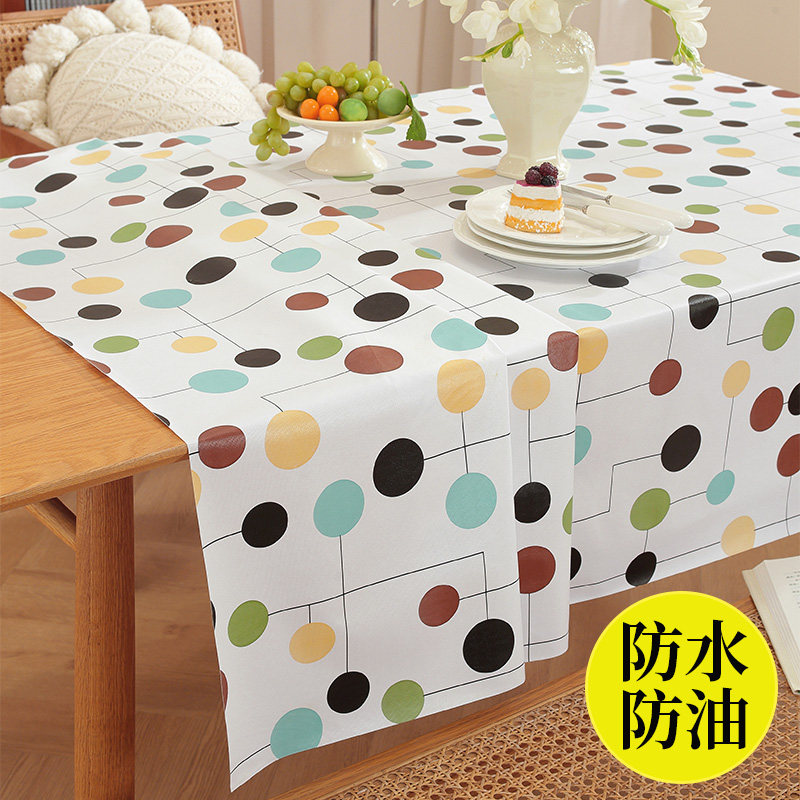 桌布免洗防油防水防烫餐桌布轻奢高级感学生书桌面保护茶几垫台布,居家布艺,茶几垫,淘宝优惠券,粉丝福利购,淘宝优惠卷