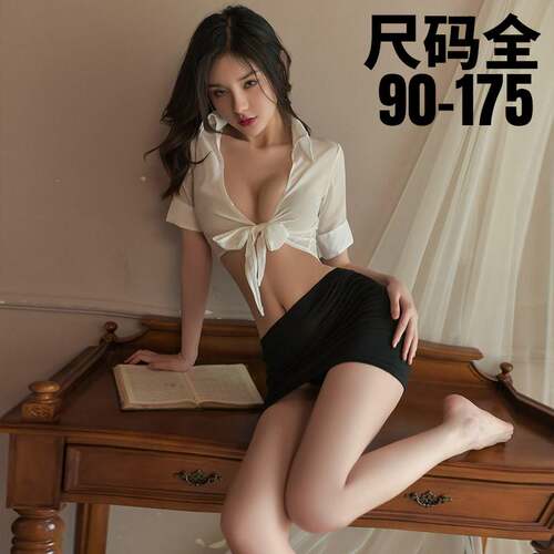 大码制服秘书免脱套装