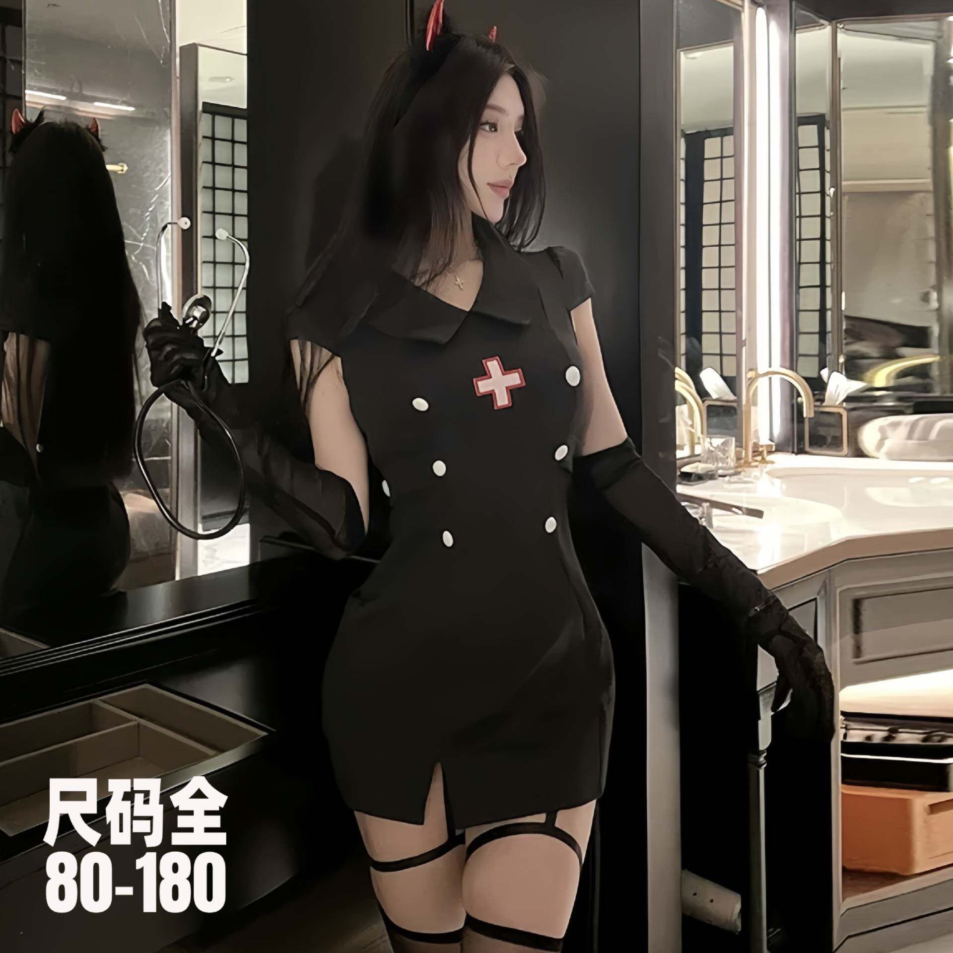 大码万圣节cos服装性感护士制服套装女纯欲夜场角色扮演2026新款