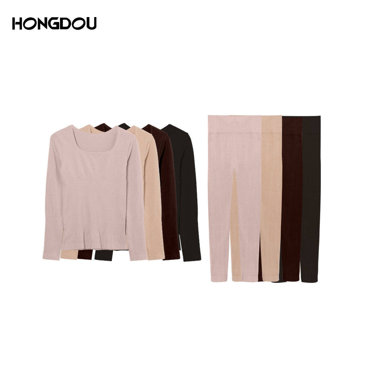 【婷二专属】秋冬韩版U领气质收腰设计感保暖套装H5N6871,女装/女士精品,大码内搭,淘宝优惠券,粉丝福利购,淘宝优惠卷