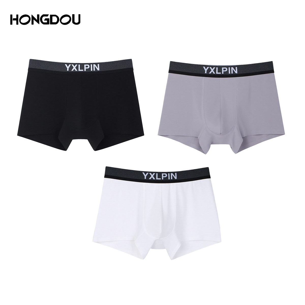 【大美唤粉丝专享】新款男士透气抗菌简约中腰四角裤-7648,女士内衣/男士内衣/家居服,男平角内裤,淘宝优惠券,粉丝福利购,淘宝优惠卷