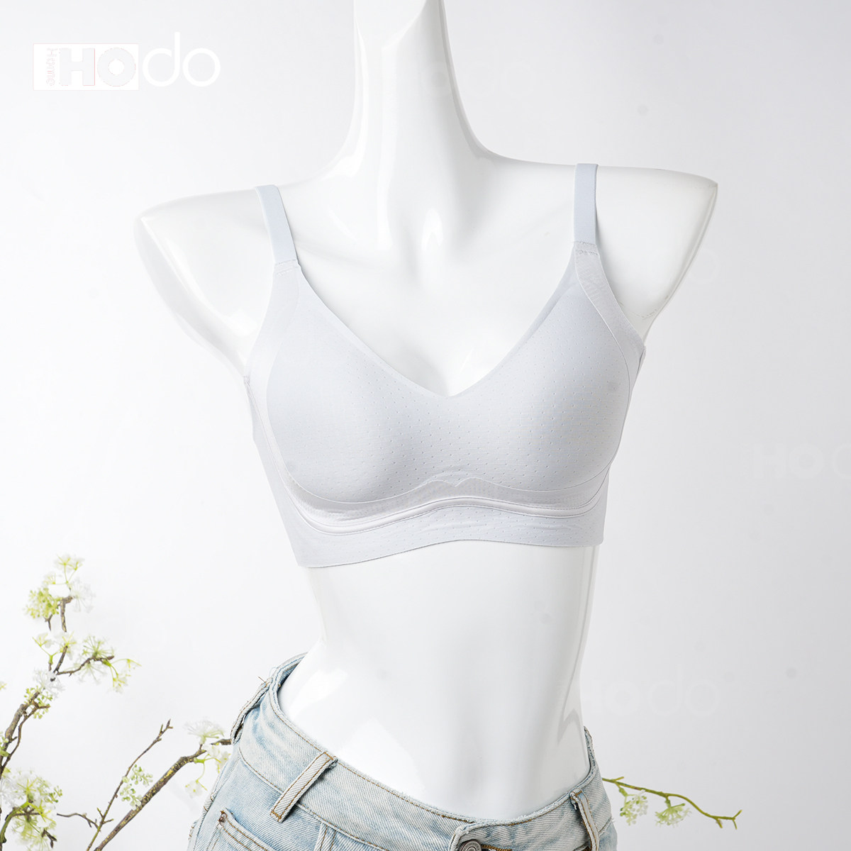 【大美唤粉丝专享】【薄荷罩罩】轻薄无痕透气美背文胸HDYJH3744,女士内衣/男士内衣/家居服,保暖背心,淘宝优惠券,粉丝福利购,淘宝优惠卷