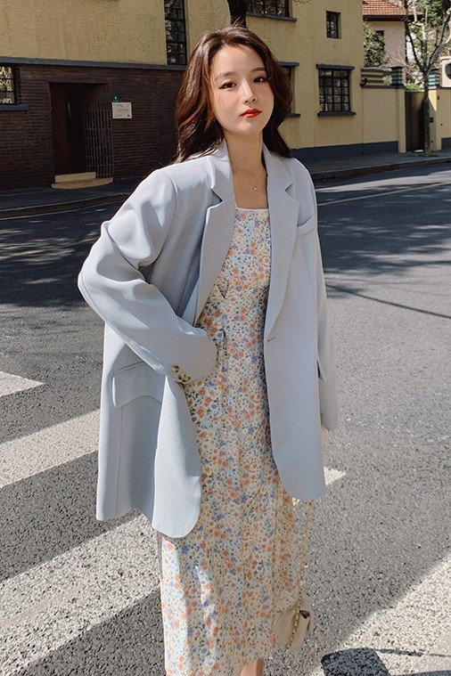 【现货】一粒扣小西装外套8871-P105-K158,女装西装,浙宝113