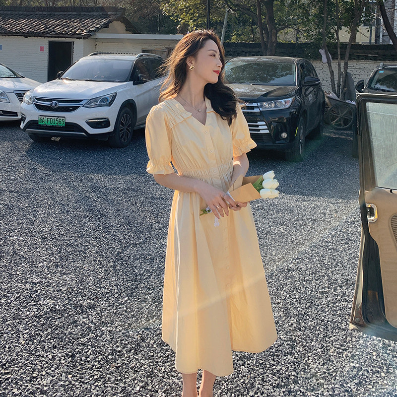 【现货】打揽花边连衣裙633-P90-K148,女装连衣裙,浙宝113