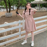 【大货已出】工装风POLO领连衣裙834-P95-K148，女装连衣裙，浙宝113