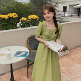【现货】绑带蝴蝶结连衣裙641-P95-K148，女装连衣裙，浙宝113