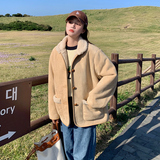 【大货已出】引流跑量款！羊羔毛麂皮绒皮毛一体228-P160-238，女装派克服，浙宝113