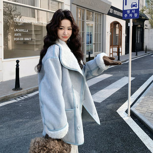 P225 C98 大翻领两面穿皮毛一体 K318 大货已出