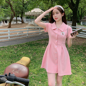 【现货】小樱桃POLO爱心扣短裙833-P95-K148图片