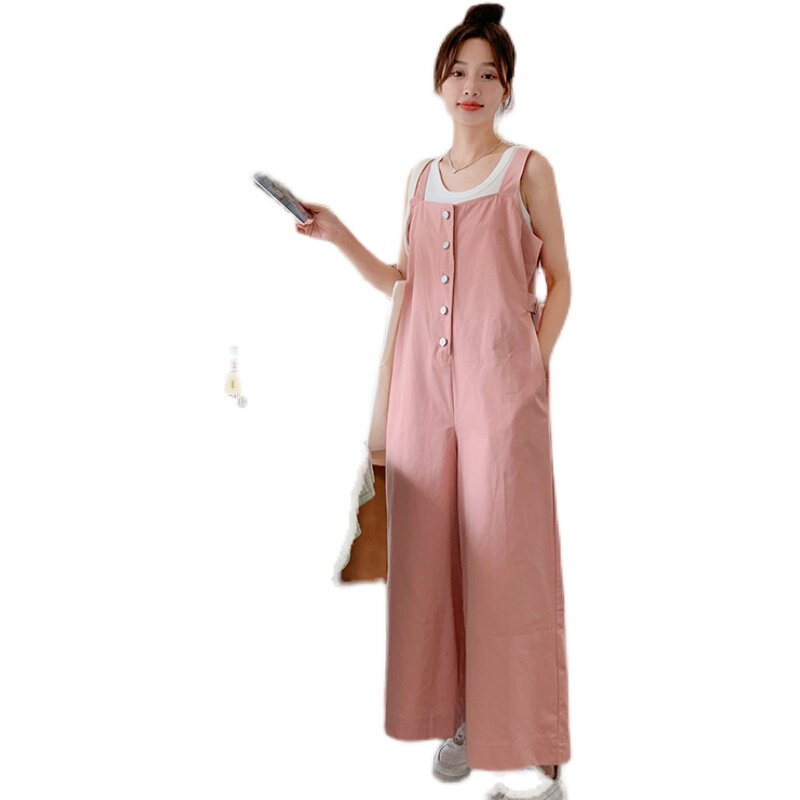 【大货已出】工装风背带阔腿裤2C281-809-P110-K168,女装连体裤,浙宝113